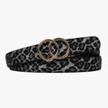Modern Belt - Leopard Black