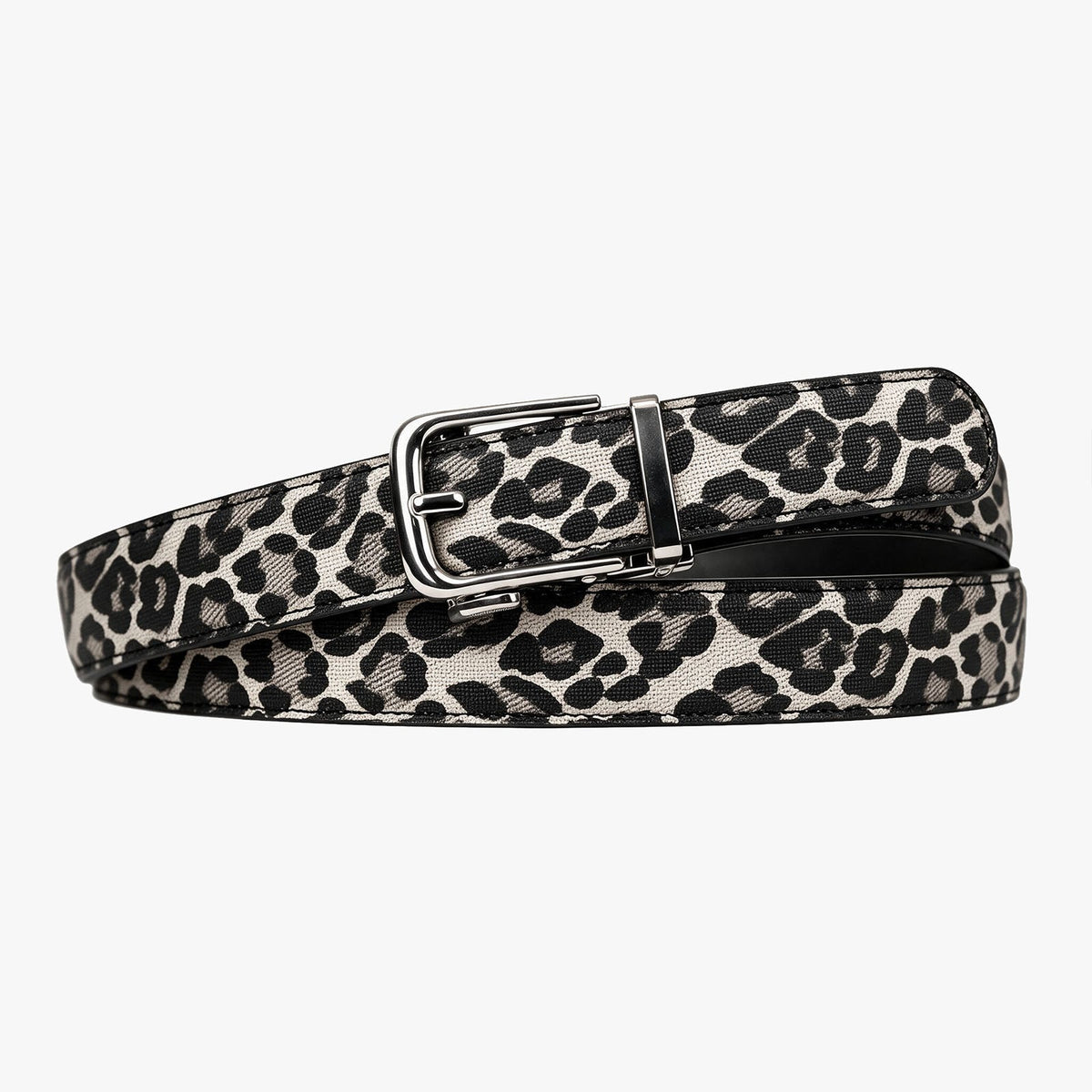 Classic Belt - Leopard White