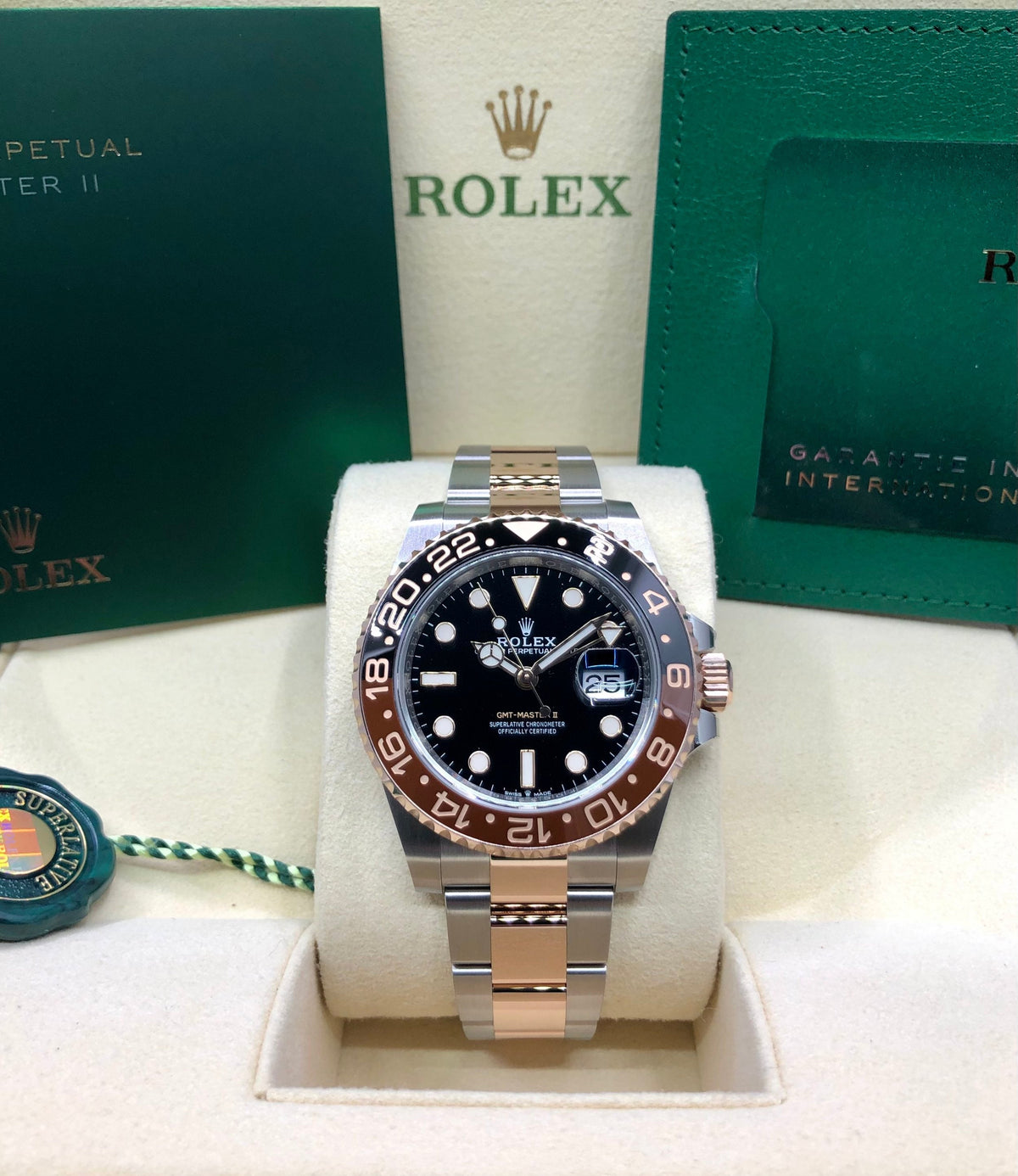 2022 Rolex GMT-Master II Rootbeer 126711CHNR