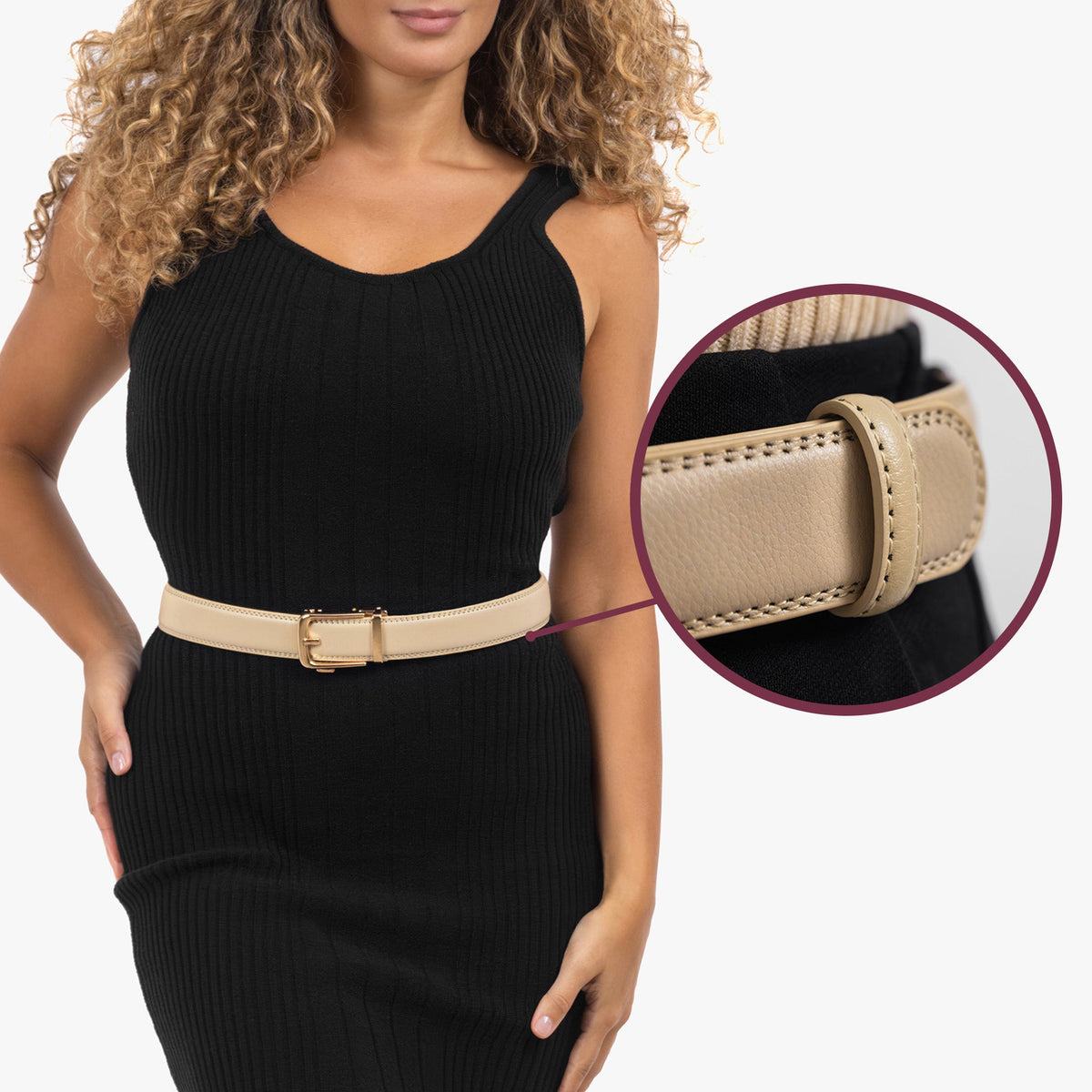 Classic Belt - Beige