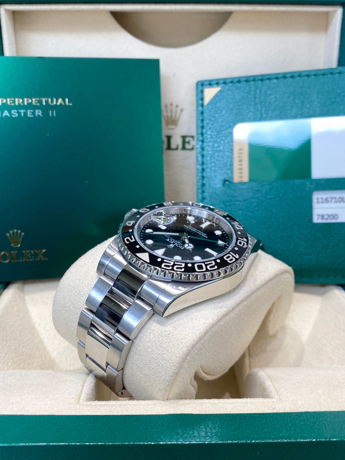 2017 Rolex GMT-Master II 116710LN