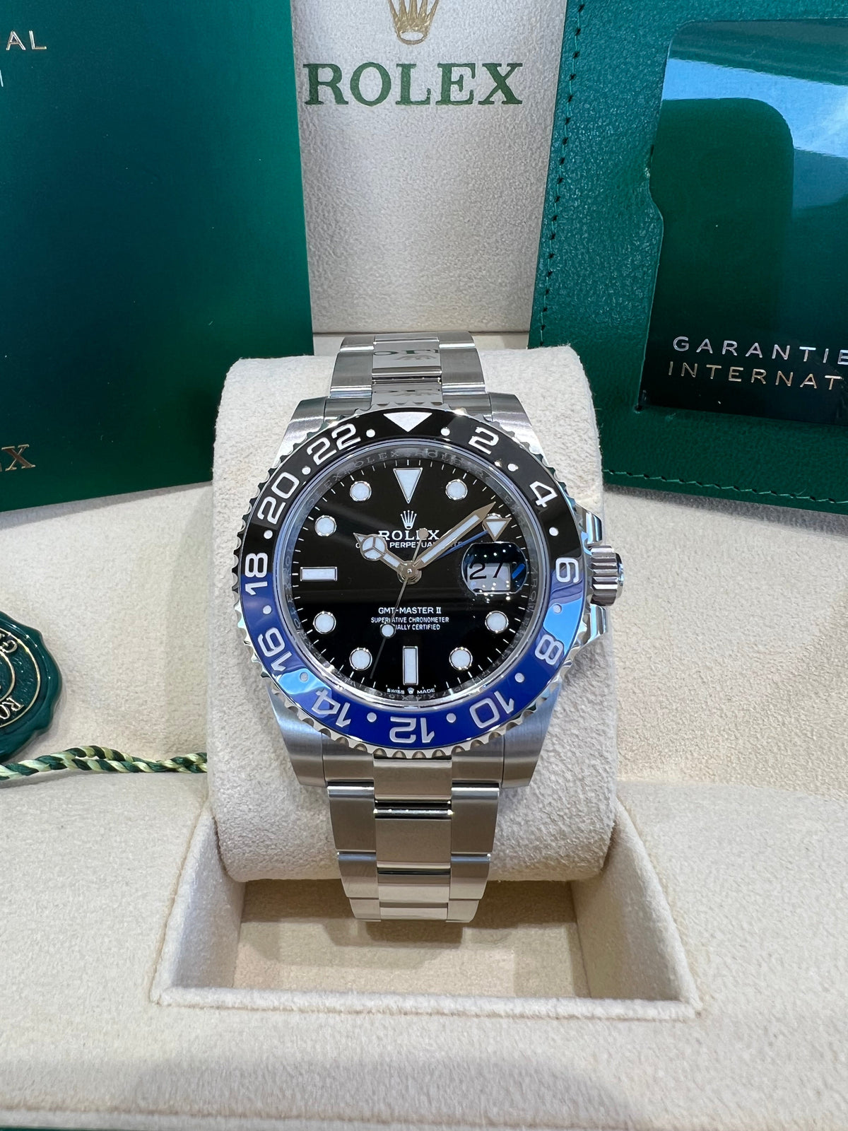 2024 Rolex GMT-Master II Batman 126710BLNR