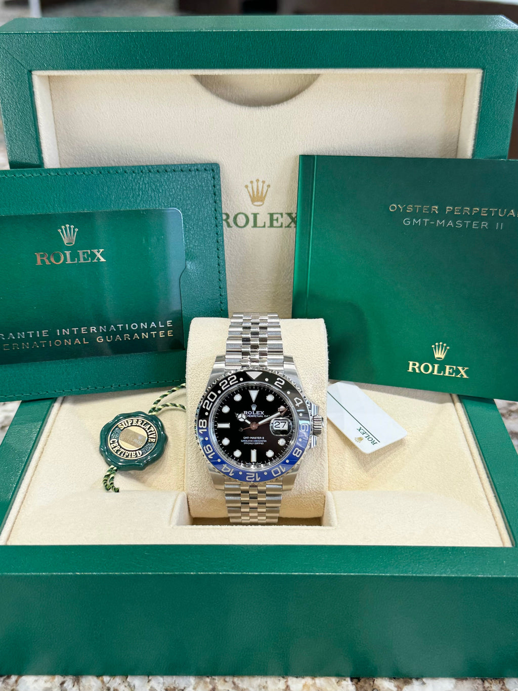 2024 Rolex GMT-Master II Batgirl 126710BLNR