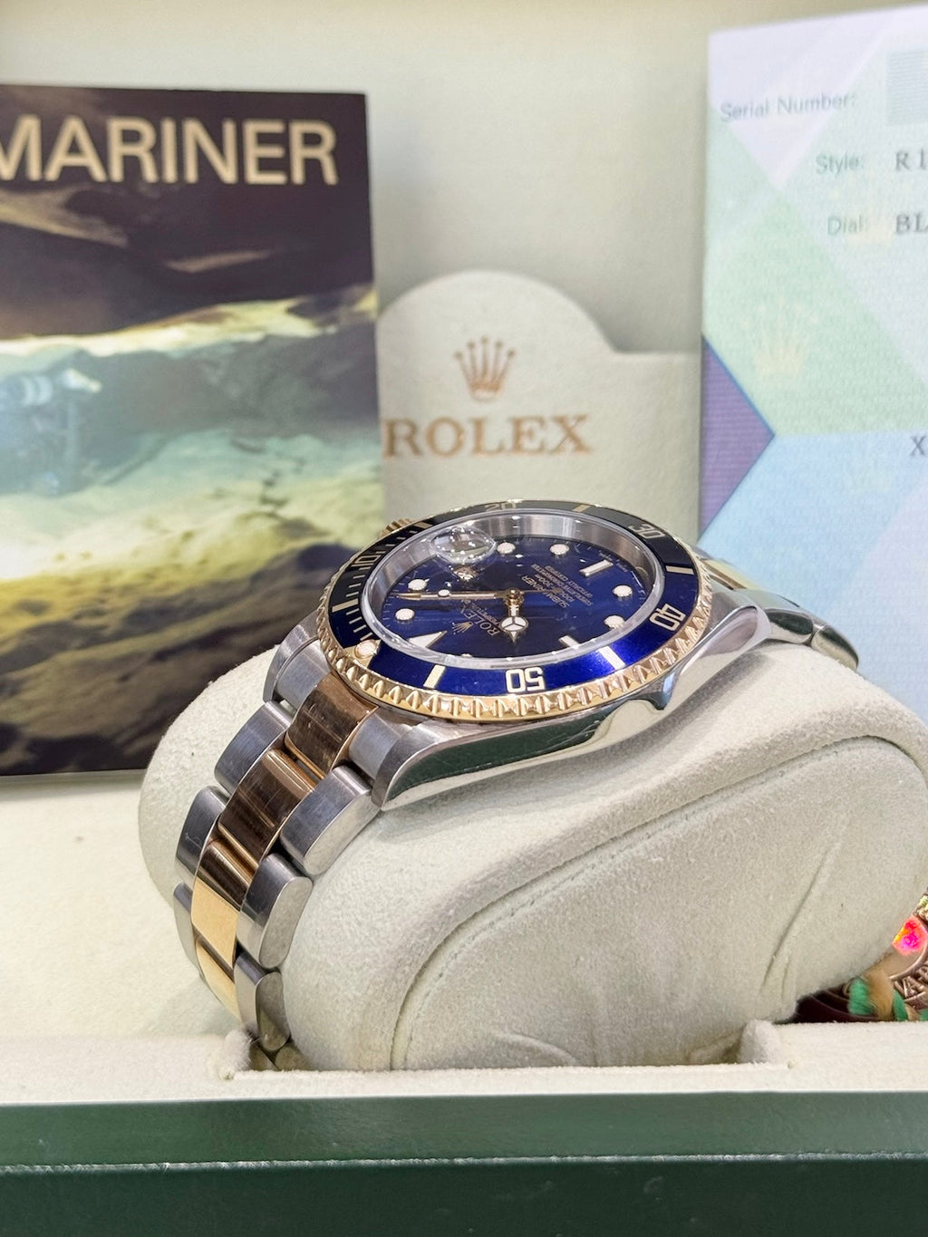 2004 Rolex Submariner 16613LB