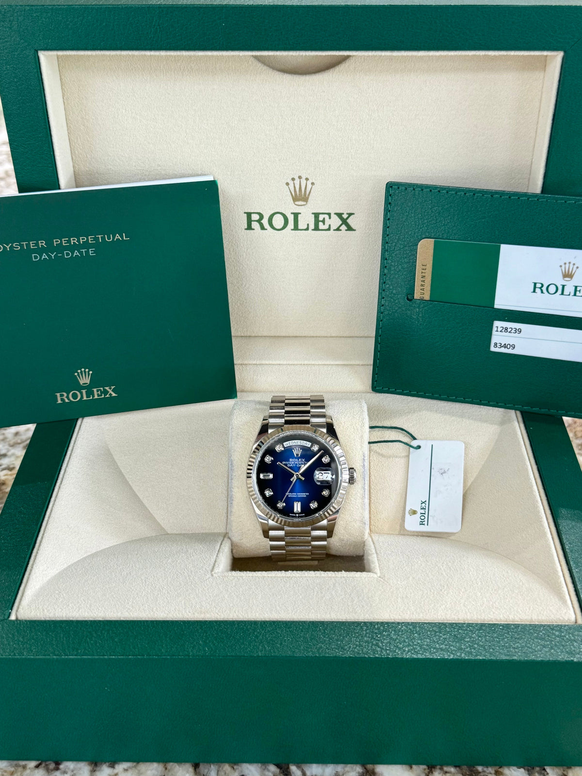 2020 Rolex Day-Date 36 128239